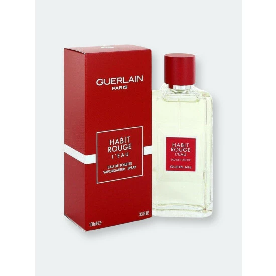 Habit Rouge L'eau By Guerlain Eau De Toilette Spray 3.3 Oz Home Fragrance 3 Habit Rouge L'eau By Guerlain Eau De Toilette Spray 3.3 Oz Home Fragrance